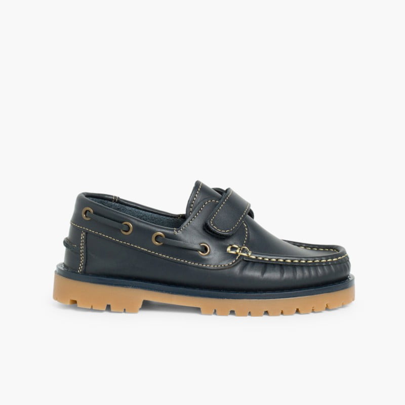 Nauticos_Nino_Velcro_Azul